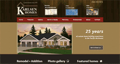 Desktop Screenshot of karlsenhomes.com